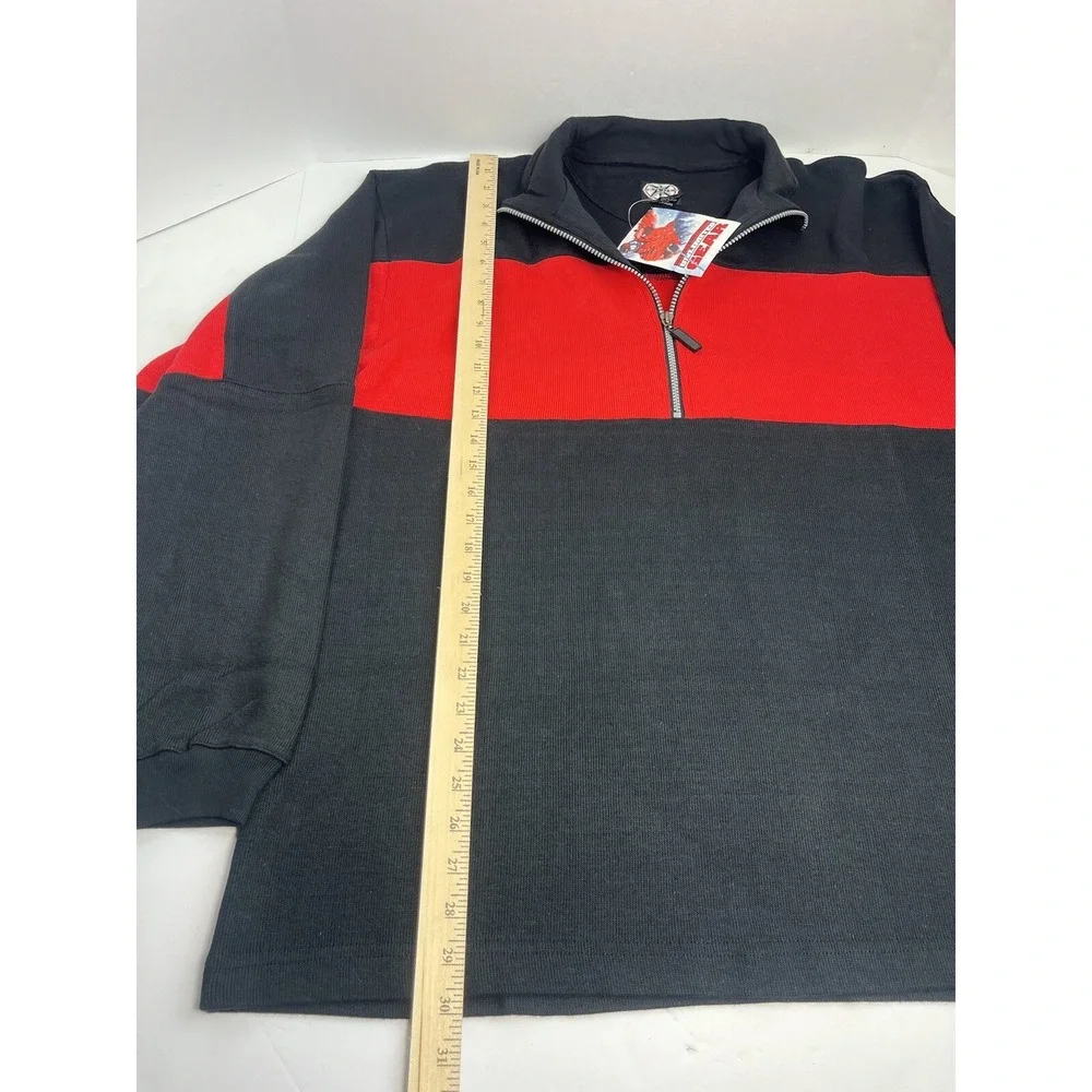 NEW MARLBORO UNLIMITED Men's Fleece Vest (L) & Jacket (XL) Red Black Compass